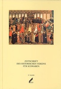 Cover: Zeitschrift des Historischen Vereins f&uuml;r Schwaben / Zeitschrift des Historischen Vereins f&uuml;r Schwaben - Wi&szlig;ner-Verlag