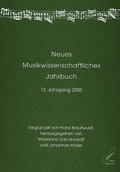 Cover: Neues musikwissenschaftliches Jahrbuch - Wi&szlig;ner-Verlag
