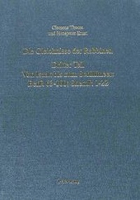 Bild: Die Gleichnisse der Rabbinen- Dritter Teil - Peter Lang Verlag