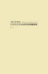 Enlarge image Cover: Idiome - Klever Verlag