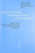 Cover: Empirical Issues in Formal Syntax and Semantics - Peter Lang Verlag