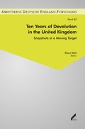 Cover: Ten Years of Devolution in the United Kingdom - Wi&szlig;ner-Verlag