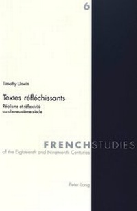 Enlarge image Cover: Textes réfléchissants - Peter Lang Verlag
