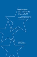 Cover: Germanistik - eine europ&auml;ische Wissenschaft? - Iudicium
