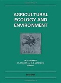 Cover: Agricultural Ecology and Environment - Elsevier