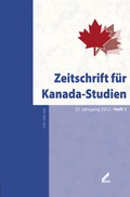 Cover: Zeitschrift f&uuml;r Kanada-Studien / Zeitschrift f&uuml;r Kanada-Studien - Wi&szlig;ner-Verlag