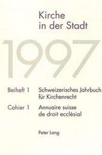 Abbildung von: Kirche in der Stadt - Peter Lang Verlag