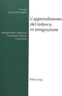 Abbildung von: L'apprendimento del tedesco in emigrazione - Peter Lang Verlag