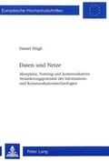 Cover: Daten und Netze - Peter Lang Verlag