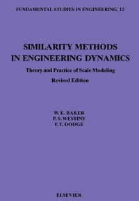 Enlarge image Cover: Similarity Methods in Engineering Dynamics - Elsevier