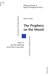 Enlarge image Cover: The Prophecy on the Mount - Peter Lang Verlag