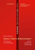 Cover: Irmela Hijiya-Kirschnereit zu Ehren. Essays in Honour of Irmela Hijiya-Kirschnereit - Iudicium