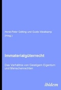 Cover: Immaterialg&uuml;terrecht. Das Verh&auml;ltnis von Geistigem Eigentum und Menschenrechten - ibidem