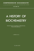 Cover: Selected Topics in the History of Biochemistry - Elsevier