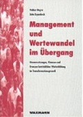 Cover: Management und Wertewandel im &Uuml;bergang - Waxmann