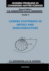 Abbildung von: Carrier Scattering in Metals and Semiconductors - Elsevier