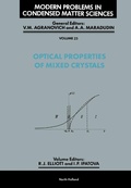 Cover: Optical Properties of Mixed Crystals - Elsevier