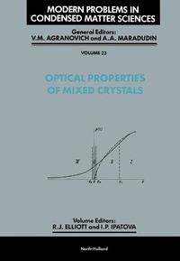 Enlarge image Cover: Optical Properties of Mixed Crystals - Elsevier
