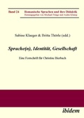 Cover: Sprache(n), Identit&auml;t, Gesellschaft - ibidem