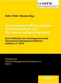 Abbildung von: Sozialwissenschaftliche Aspekte des Kooperations- und Genossenschaftsmanagements - Ibidem