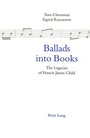 Cover: Ballads into Books - Peter Lang Verlag