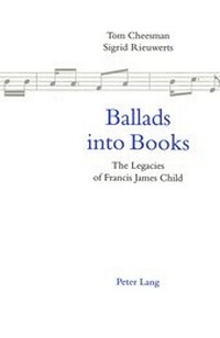 Enlarge image Cover: Ballads into Books - Peter Lang Verlag