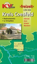 Cover: Coesfeld Kreiskarte f&uuml;r das s&uuml;dliche M&uuml;nsterland - Kommunalverlag Tacken