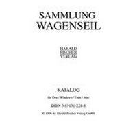 Abbildung von: Katalog der Sammlung Wagenseil auf CD-ROM - Fischer, Harald