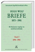 Cover: Hugo Wolf Briefe 1873-1901 / Band 3: 1896-1901 - Musikwissenschaftlicher Verlag Wien