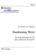 Cover: Transforming Words - Peter Lang Verlag