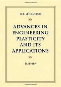 Enlarge image Cover: Advances in Engineering Plasticity and Its Applications - Elsevier