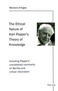 Cover: The Ethical Nature of Karl Popper's Theory of Knowledge - Peter Lang Verlag