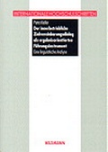 Cover: Der innerbetriebliche Zielvereinbarungsdialog als ergebnisorientiertes F&uuml;hrungsinstrument - Waxmann
