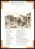 Cover: Dornbirner Schriften. Beitr&auml;ge zur Stadtkunde / Dornbirner Schriften. Beitr&auml;ge zur Stadtkunde - Stadt Dornbirn