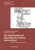 Cover: Die Volkskunde auf dem Weg ins n&auml;chste Jahrtausend - Waxmann