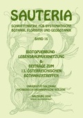 Cover: Sauteria 16: Biotopverbund-Lebensraumvernetzung - Just, A