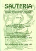Cover: Sauteria 8: Symposium Biotopkartierung im Alpenraum 4. und 5. M&auml;rz 1994 - Just, A