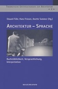 Cover: Architektur - Sprache - Waxmann