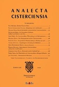 Cover: Analecta Cisterciensia 59 (2009) - Medien-GmbH Heiligenkreuz