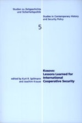 Cover: Kosovo: Lessons Learned for International Cooperative Security - Peter Lang Verlag