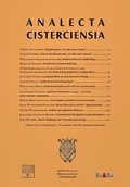 Cover: Analecta Cisterciensia 60 (2010) - Medien-GmbH Heiligenkreuz