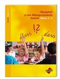 Cover: &Uuml;bungsheft zu den Bildungsstandards Deutsch Klasse 3-4 - Forum Verlag Herkert