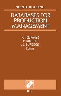 Enlarge image Cover: Databases for Production Management - Elsevier