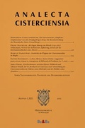 Cover: Analecta Cisterciensia 62 (2012) - Medien-GmbH Heiligenkreuz