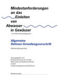 Abbildung von: Mindestanforderungen an das Einleiten von Abwasser in Gewässer - Reguvis Fachmedien