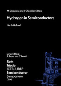 Abbildung von: Hydrogen in Semiconductors - Elsevier