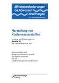 Bild: Mindestanforderungen an das Einleiten von Abwasser in Gewässer Anhang 36 "Herstellung von Kohlenwasserstoffen" - Reguvis Fachmedien