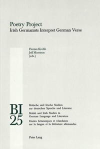 Enlarge image Cover: Poetry Project - Peter Lang Verlag