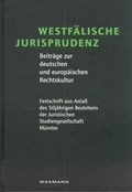 Cover: Westf&auml;lische Jurisprudenz - Waxmann