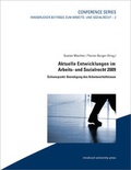 Cover: Aktuelle Entwicklungen im Arbeits- und Sozialrecht 2009 - innsbruck university press